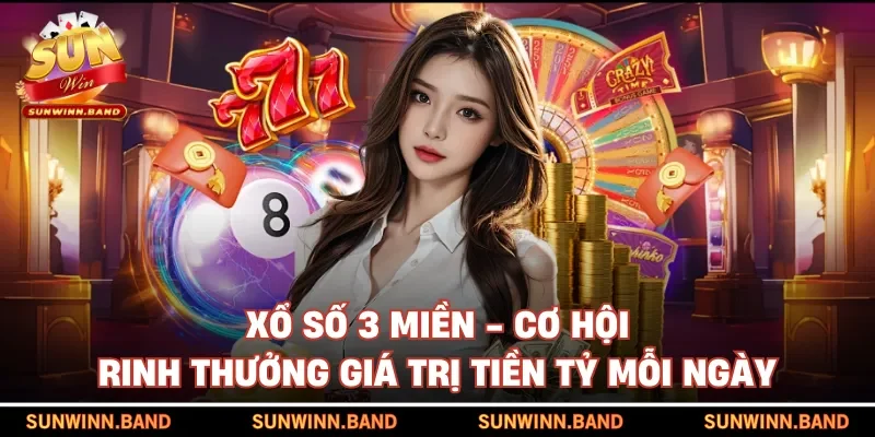 Xổ số 3 miền